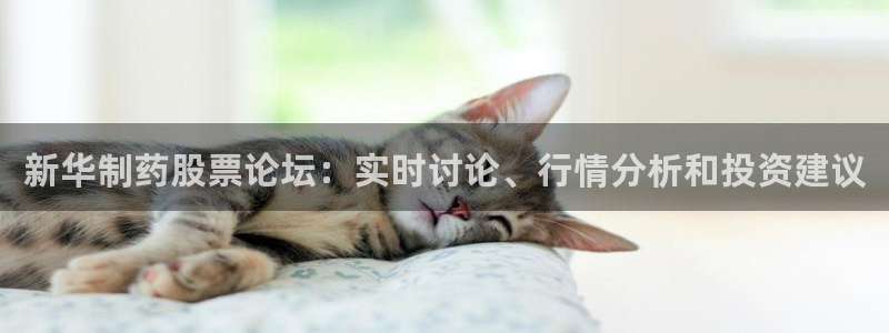 九游会老哥俱乐部官网首页：新华制药股票论坛：实时讨论、行情分析和投资建议