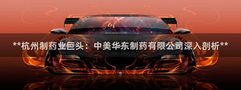 九游会老哥俱乐部官网：**杭州制药业巨头：中美华东制药有限公司深入剖析**