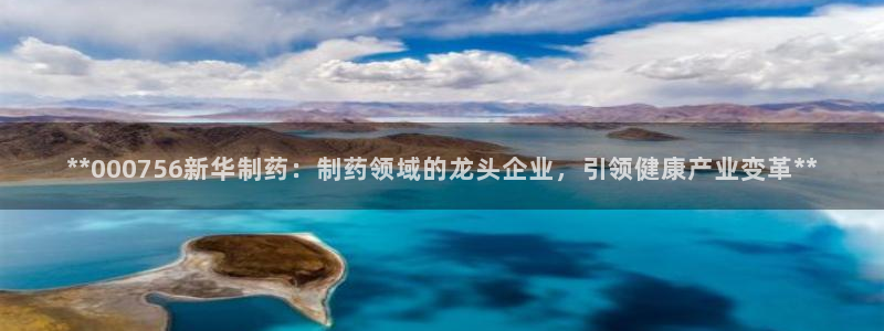 九游会老哥俱乐部交流社区：**000756新华制药：制药领域的龙头企业，引领健康产业变革**