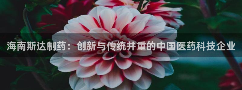 九游老哥俱乐部官网登录不了：海南斯达制药：创新与传统并重的中国医药科技企业