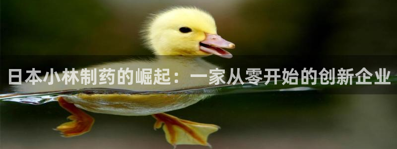 老哥吧九游会：日本小林制药的崛起：一家从零开始的创新企业