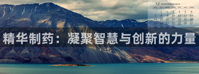 九游会老哥俱乐部官网：精华制药：凝聚智慧与创新的力量