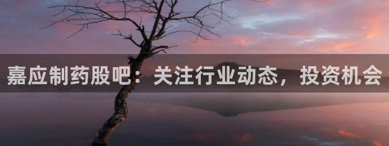 老哥吧九游会下架吗：嘉应制药股吧：关注行业动态，投资机会