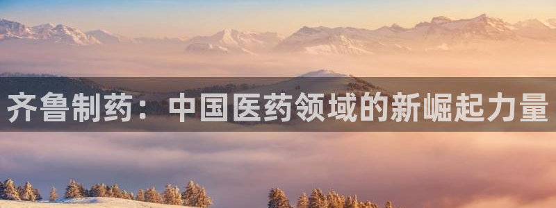 老哥俱乐部是干什么的：齐鲁制药：中国医药领域的新崛起力量